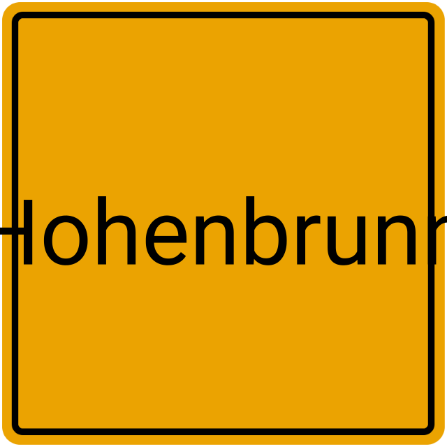 Meldebestätigung Hohenbrunn