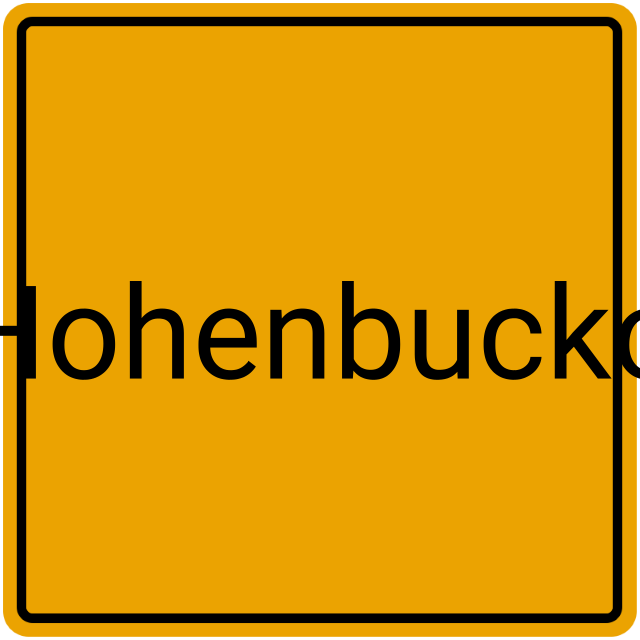 Meldebestätigung Hohenbucko