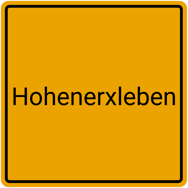 Meldebestätigung Hohenerxleben