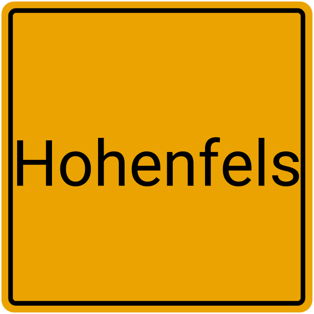 Meldebestätigung Hohenfels