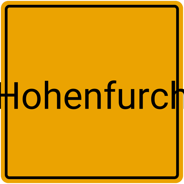 Meldebestätigung Hohenfurch