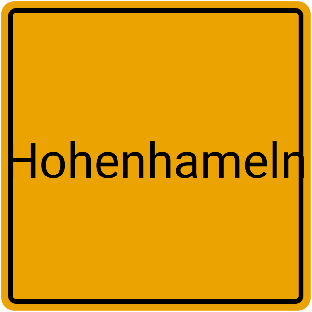 Meldebestätigung Hohenhameln