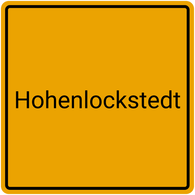 Meldebestätigung Hohenlockstedt