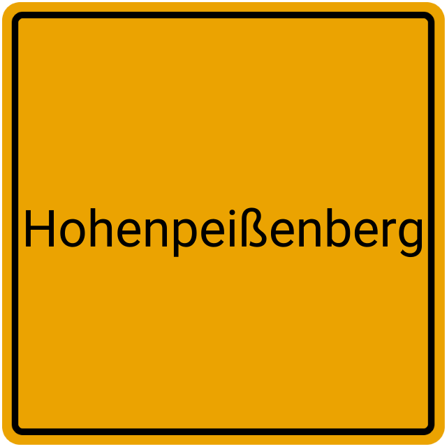 Meldebestätigung Hohenpeißenberg