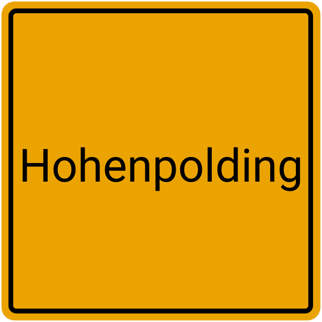 Meldebestätigung Hohenpolding