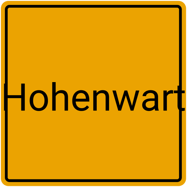 Meldebestätigung Hohenwart