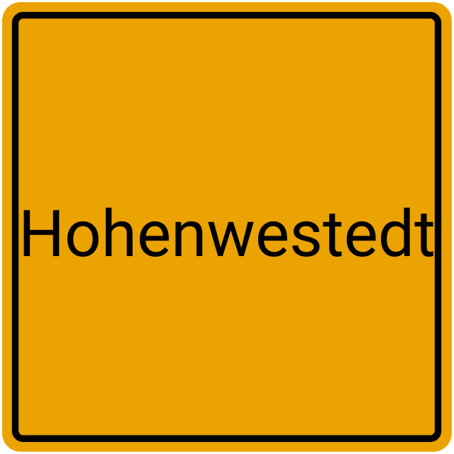 Meldebestätigung Hohenwestedt