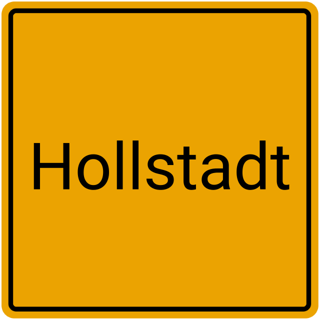 Meldebestätigung Hollstadt