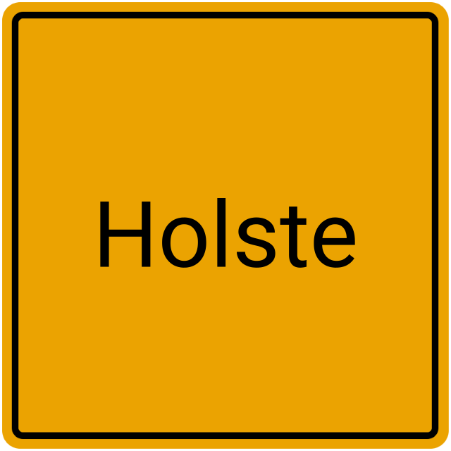 Meldebestätigung Holste