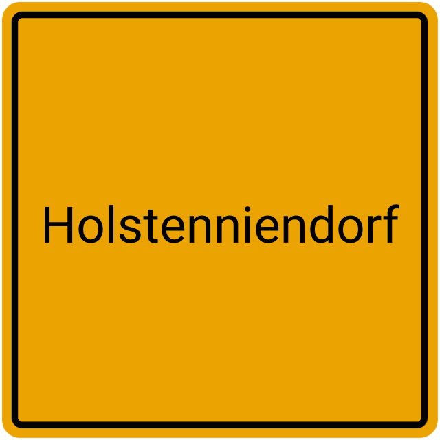 Meldebestätigung Holstenniendorf