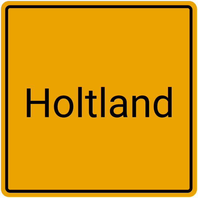 Meldebestätigung Holtland