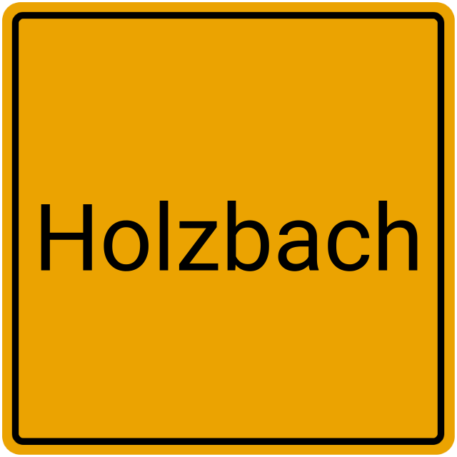 Meldebestätigung Holzbach