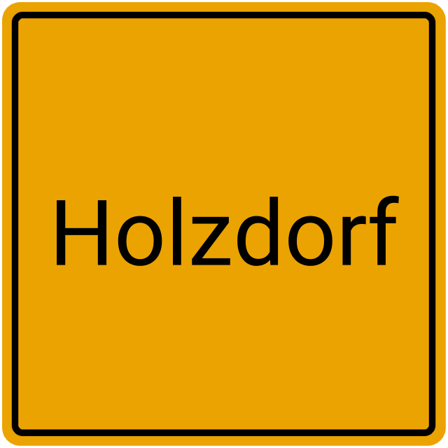 Meldebestätigung Holzdorf