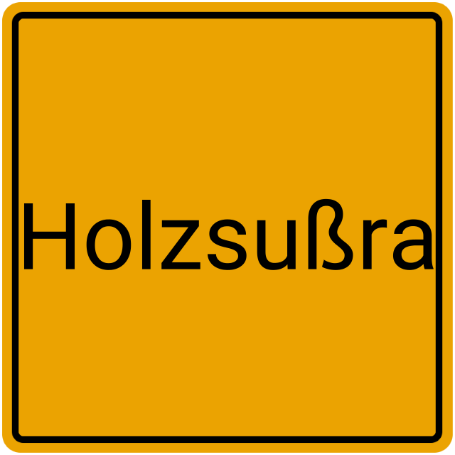 Meldebestätigung Holzsußra