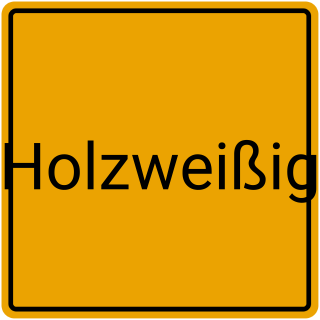 Meldebestätigung Holzweißig