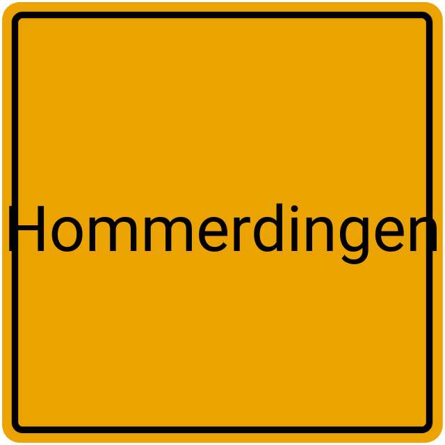 Meldebestätigung Hommerdingen