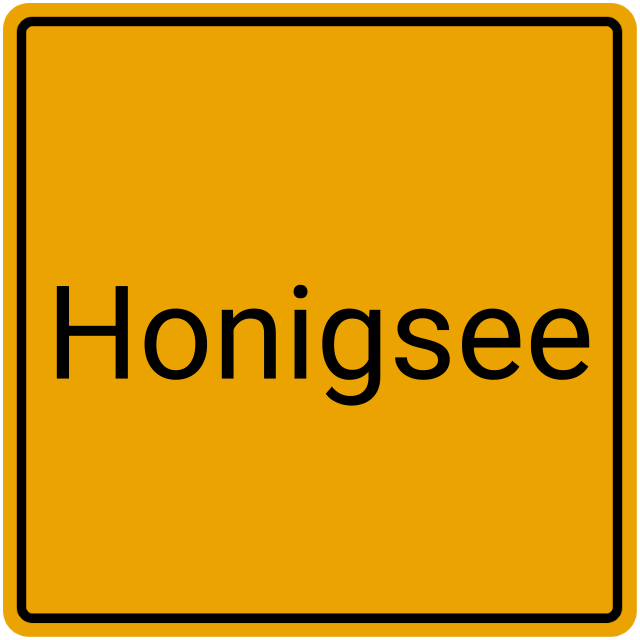 Meldebestätigung Honigsee