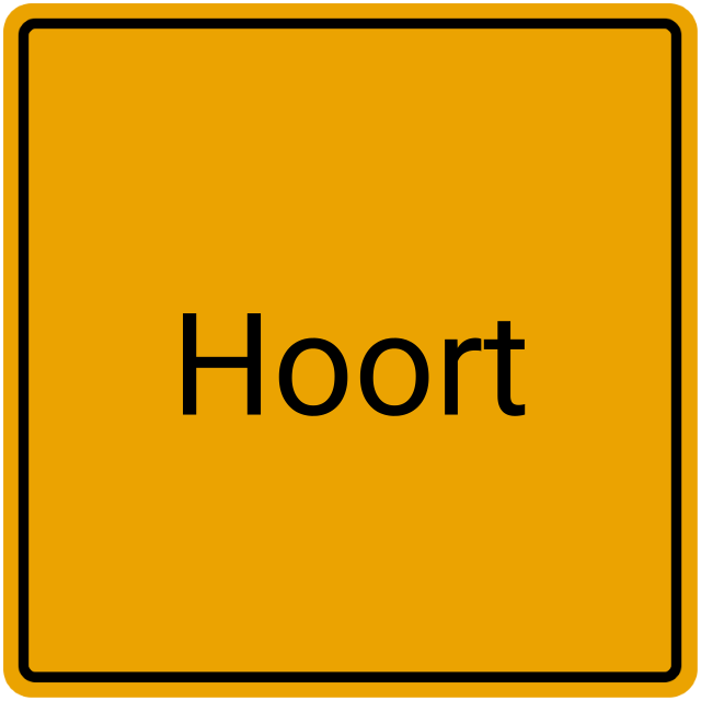 Meldebestätigung Hoort