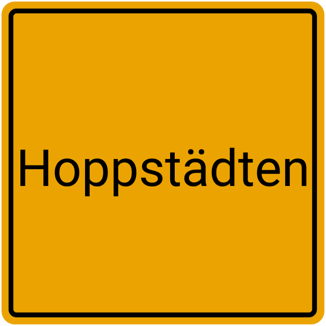 Meldebestätigung Hoppstädten