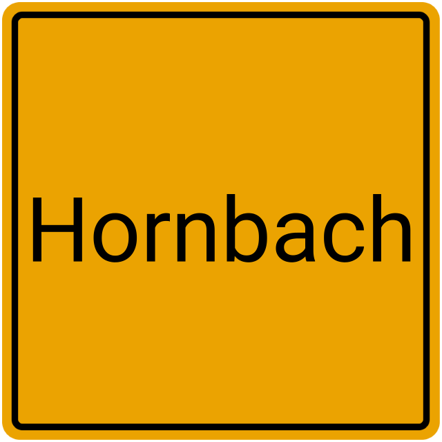 Meldebestätigung Hornbach