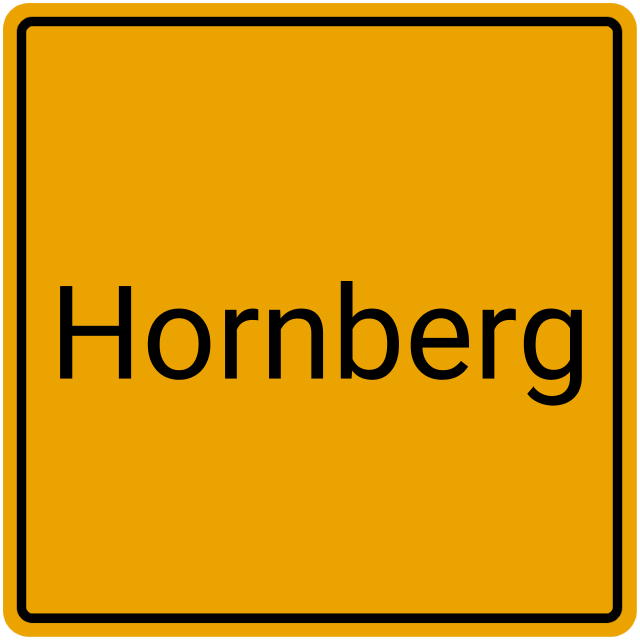 Meldebestätigung Hornberg