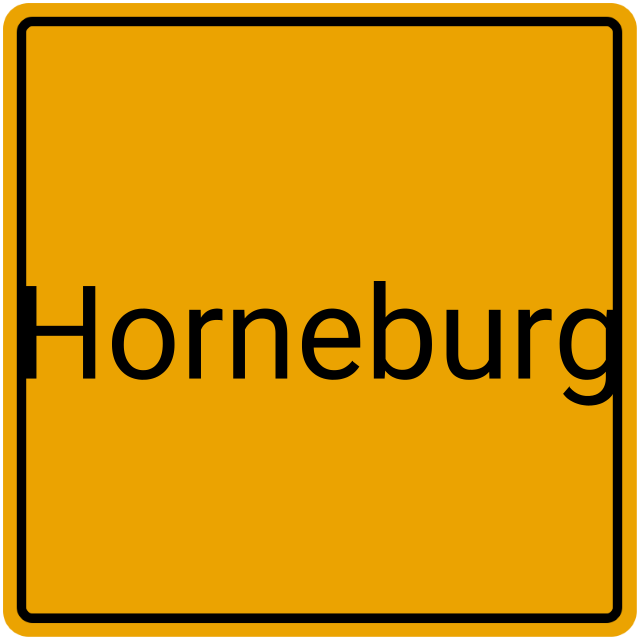 Meldebestätigung Horneburg