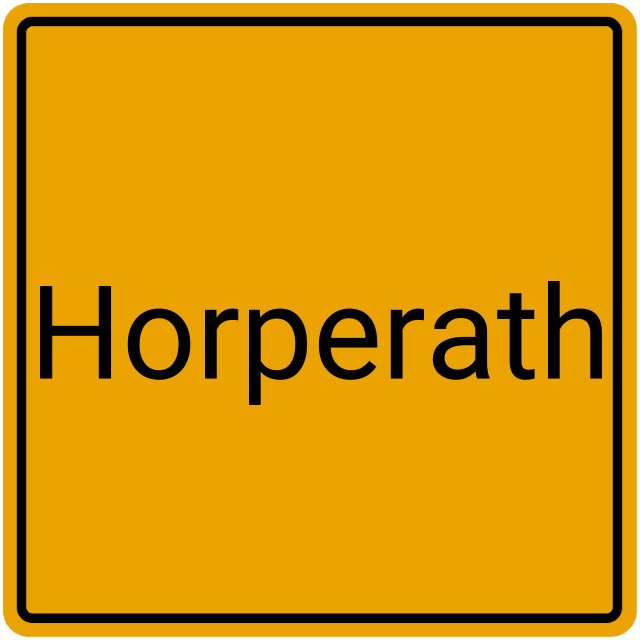 Meldebestätigung Horperath