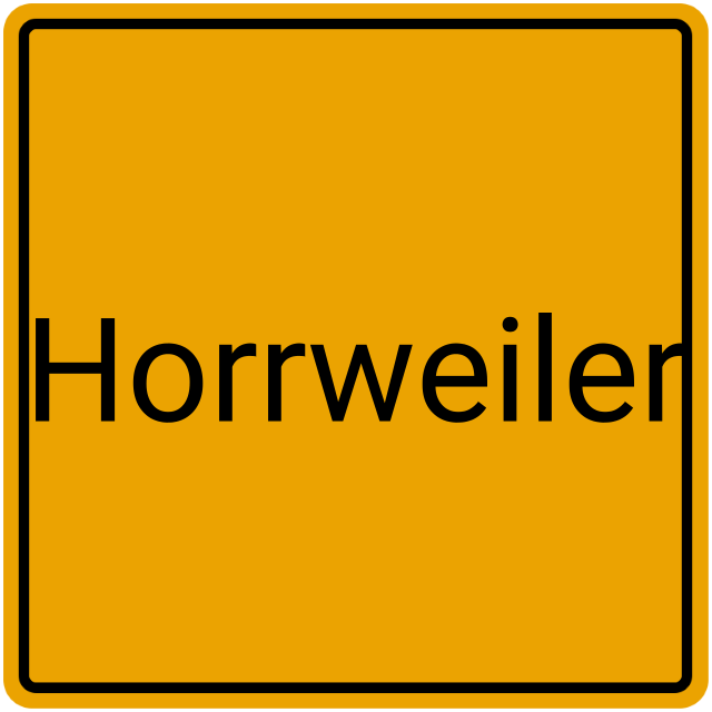 Meldebestätigung Horrweiler