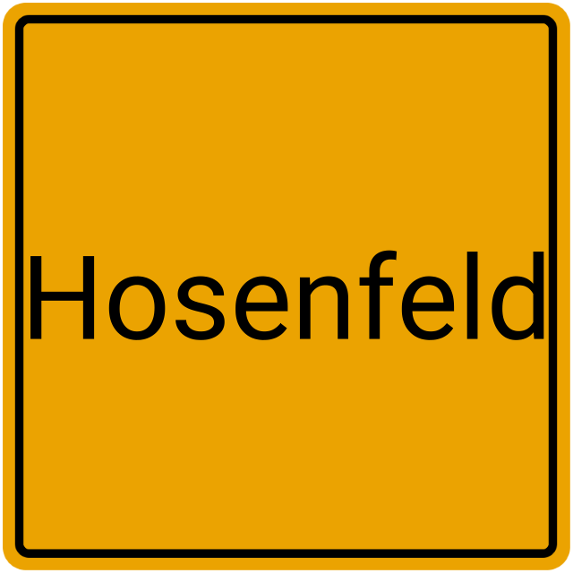 Meldebestätigung Hosenfeld