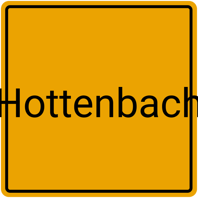 Meldebestätigung Hottenbach