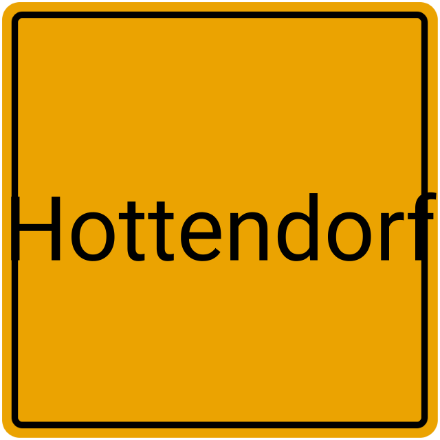 Meldebestätigung Hottendorf