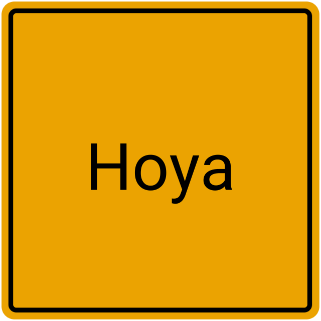 Meldebestätigung Hoya