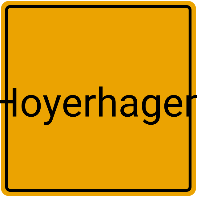 Meldebestätigung Hoyerhagen