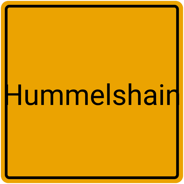 Meldebestätigung Hummelshain