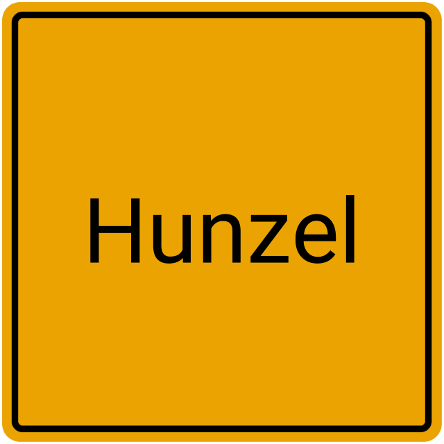 Meldebestätigung Hunzel