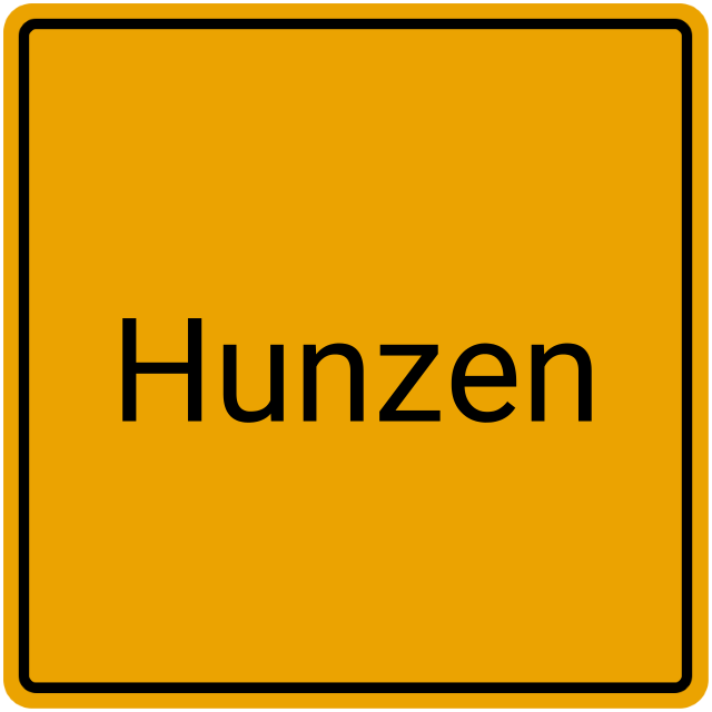 Meldebestätigung Hunzen