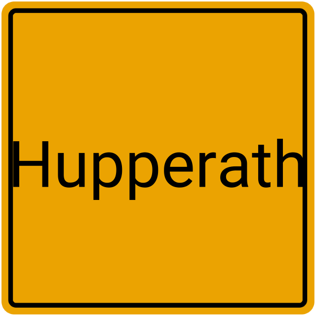 Meldebestätigung Hupperath