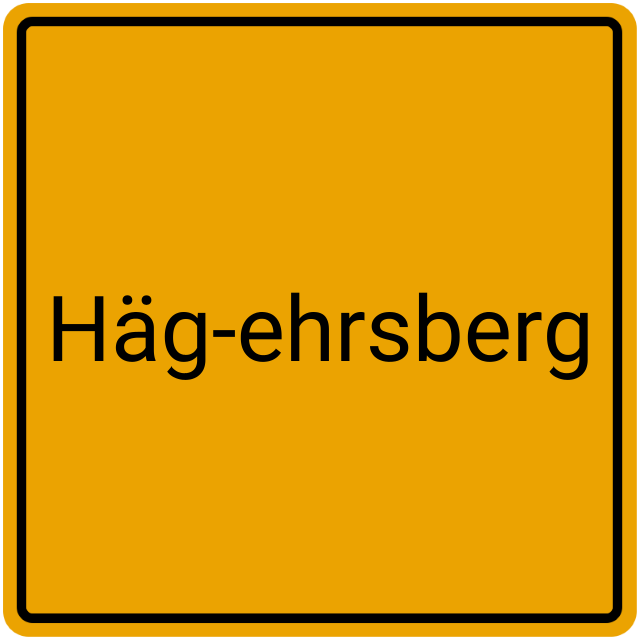 Meldebestätigung Häg-Ehrsberg
