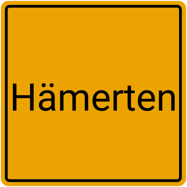 Meldebestätigung Hämerten