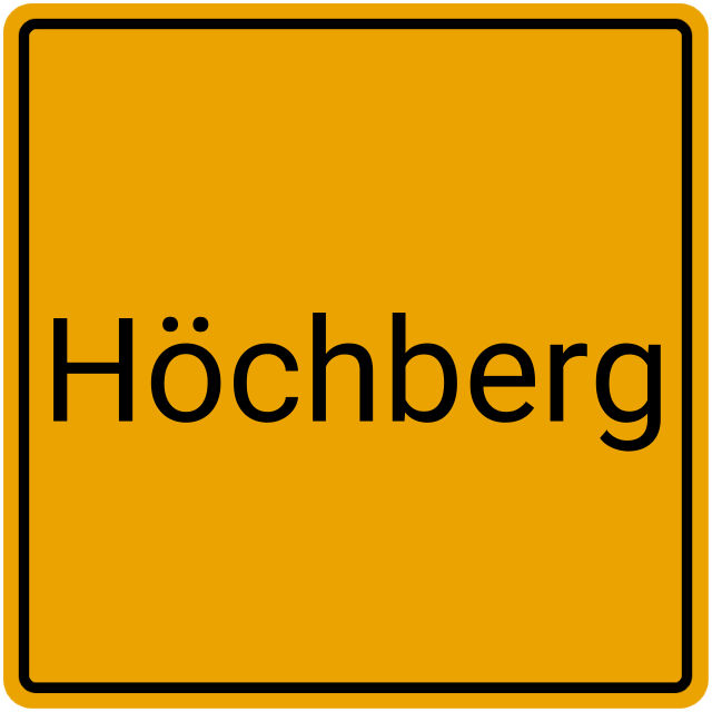 Meldebestätigung Höchberg