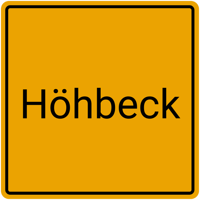 Meldebestätigung Höhbeck