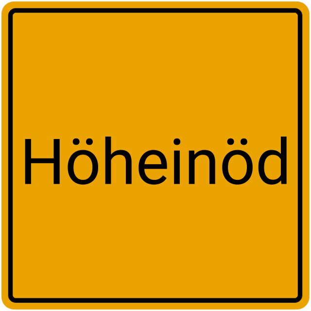 Meldebestätigung Höheinöd