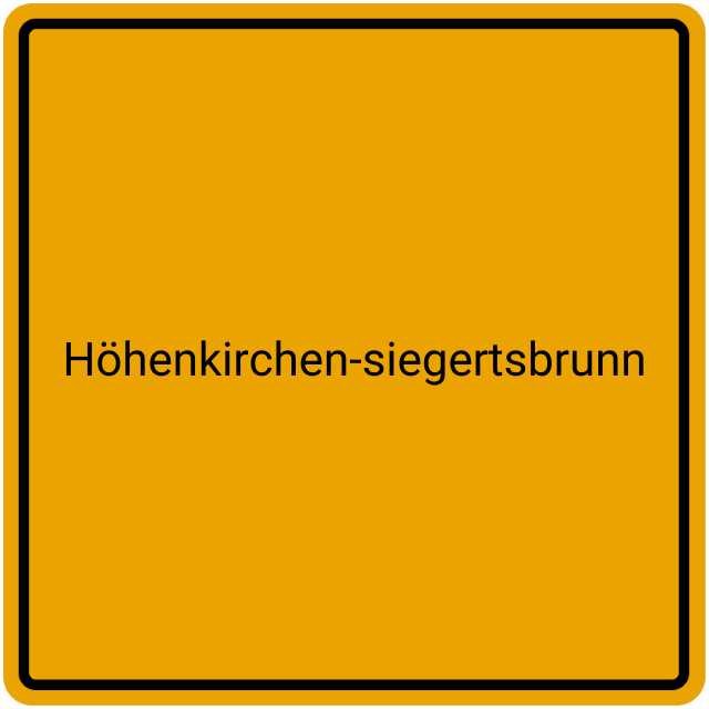 Meldebestätigung Höhenkirchen-Siegertsbrunn