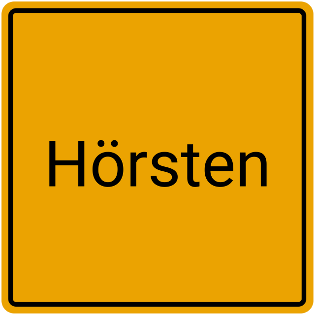 Meldebestätigung Hörsten