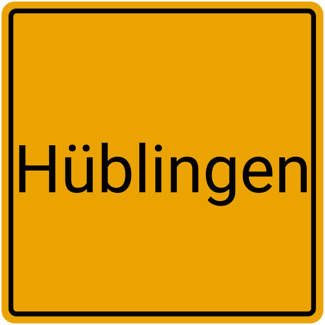 Meldebestätigung Hüblingen