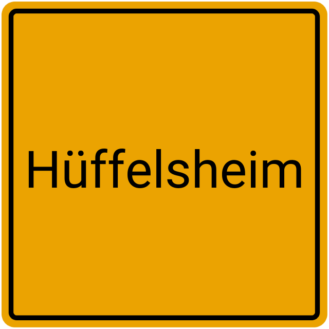 Meldebestätigung Hüffelsheim