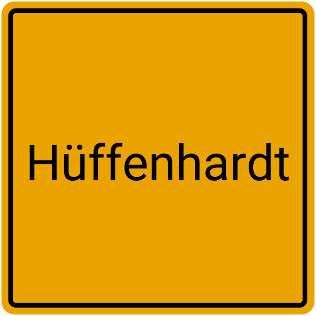 Meldebestätigung Hüffenhardt