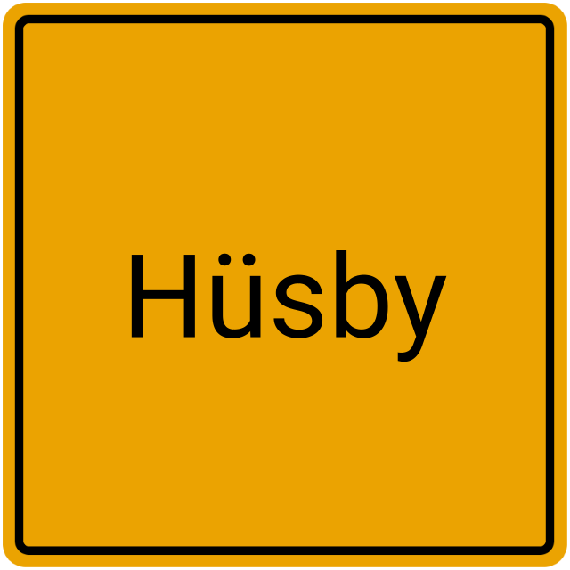 Meldebestätigung Hüsby