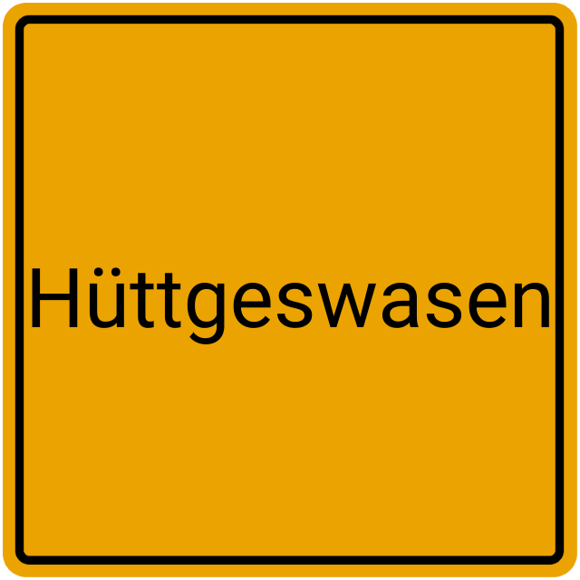 Meldebestätigung Hüttgeswasen