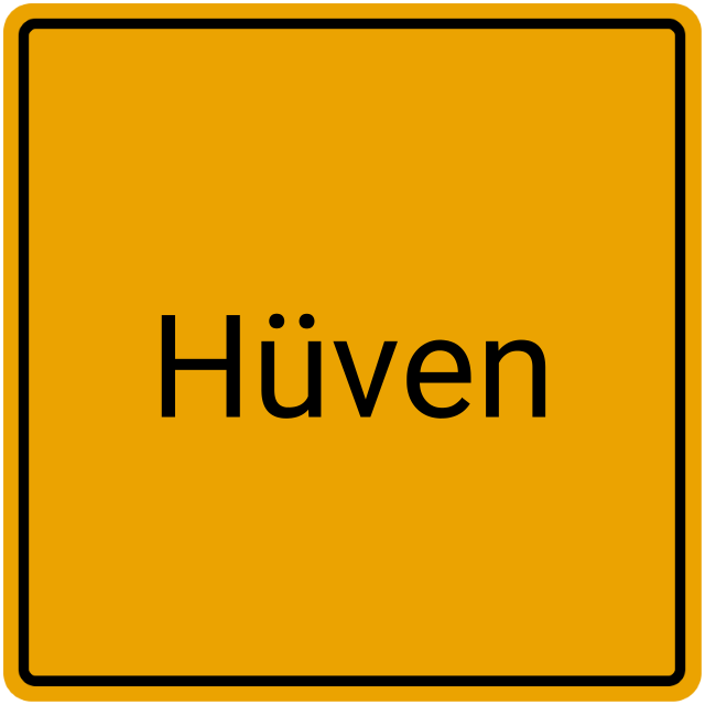 Meldebestätigung Hüven